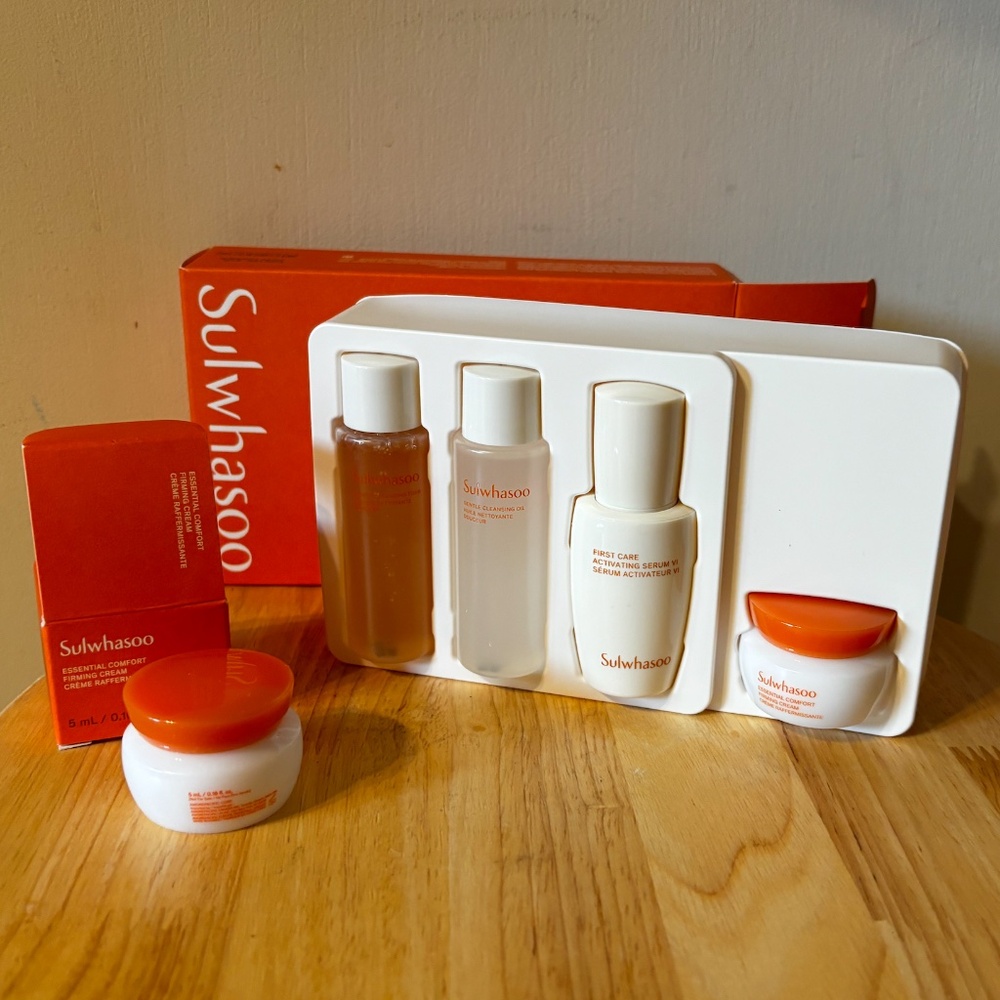 Lot of five Sulwhasoo trial travel sizes products NWT